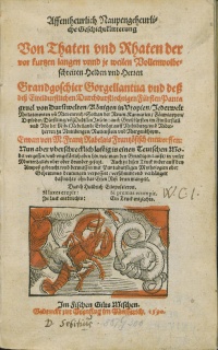 Titelblatt C 1590