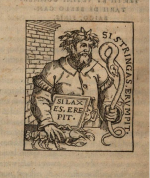 Druckersignet von Servatius Sassenus in Löwen, 1549